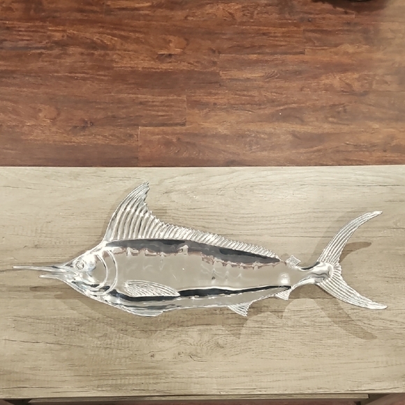 Mariposa Other - Marlin Platter by Mariposa "High Seas" Marlin fish platter